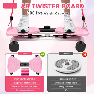 Adjustable Ab <strong>Twister</strong> Board Noiseless Home Gym <strong>Exercise</strong> Waist Twisting <strong>Machine</strong> - Product Image 2