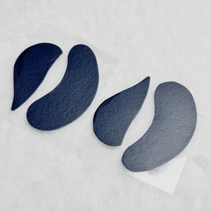 Parche de gel negro sin pelusa para extensiones de pestañas, parche de gel UV negro para debajo de los ojos - Product Image 6