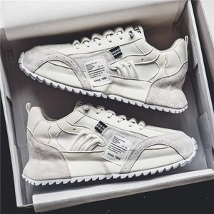 Zapatos de Moda Coreanos con Cordones, Ligeros, Cómodos, con Suela Gruesa Antideslizante y Transpirable, que Aumentan la Estatura - Product Image 1
