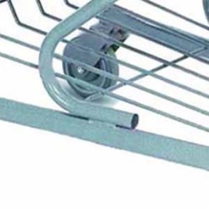 Lage Prijs Amerikaanse Stijl 120l Plastic Winkelwagentje Trolley Voor Supermarkt - Product Image 4