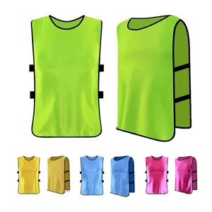 12Pcs Số Bóng Đá Bóng Rổ Scrimmmages Đa Màu Sắc Thể Thao Vest Cho Người Lớn Trẻ Em