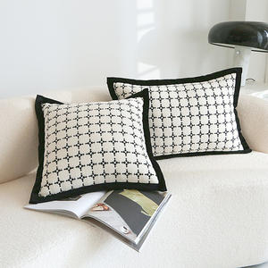 Moderne französische Zierkissen für das Wohnzimmer-Sofa, Rückenlehnen-Dekokissen für das Bett, Bettwaren mit Kernfüllung - Product Image 5