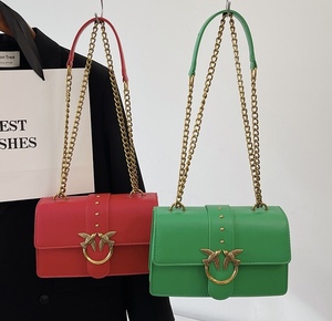 Bolso Bandolera Pequeño <span class=keywords><strong>de</strong></span> PU <span class=keywords><strong>de</strong></span> Alta Calidad para Mujer, Bolso <span class=keywords><strong>de</strong></span> Mano con Cadena, Estilo Moderno, con Cierre, para Uso Diario en Todas las Temporadas - Product Image 2