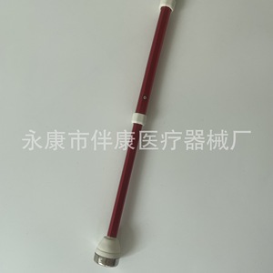 ไม้เท้าพับได้ 9 ท่อน แบบกดปุ่ม สำหรับคนตาบอด พร้อมปลายสแตนเลส - Product Image 4