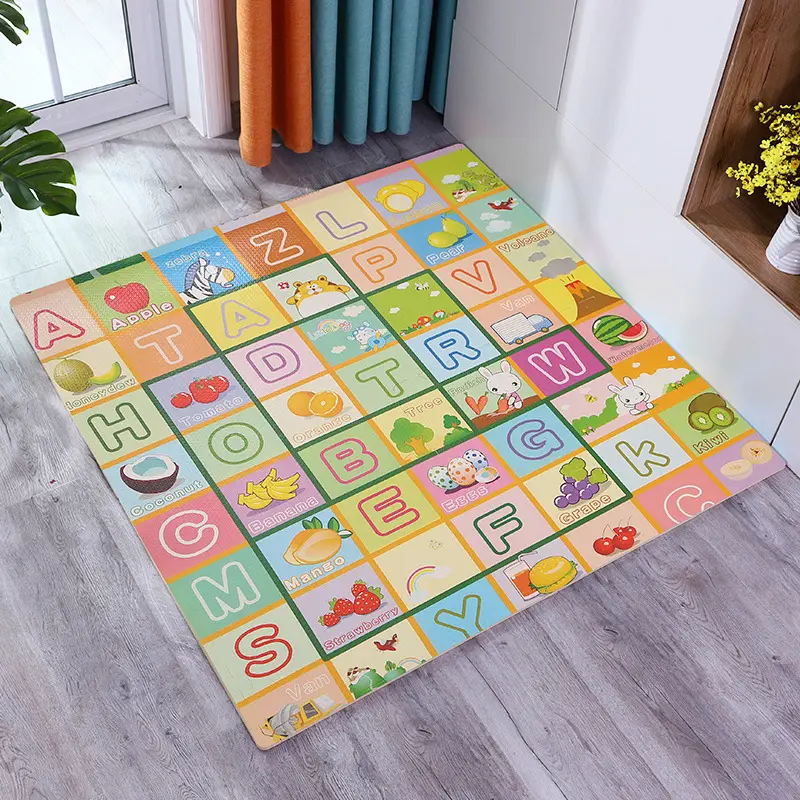 Indoor EVA Schaumstoff Puzzle ineinandergreifende pädagogische Spielzeuge Alphabet Kinder Bodenmatten Fliesenspielzeug Gymnastikmatten für Spielbereich Übung