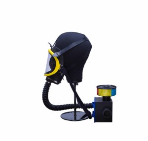 Peralatan pemadam kebakaran untuk ledakan lingkungan Gas beracun anoksic-masker pelarian dengan Respirator Filter catu udara - Product Image 2