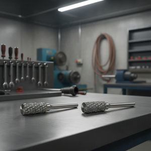 Dao phay cacbua vonfram loại B bền bỉ 1020 dùng để mài kim loại - Đầu mài cacbua xi măng OEM - Product Image 1