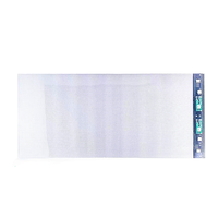 Écran à Film Cristallin LED Souple Personnalisé d'Intérieur Pleine Couleur, Affichage LED Souple Transparent