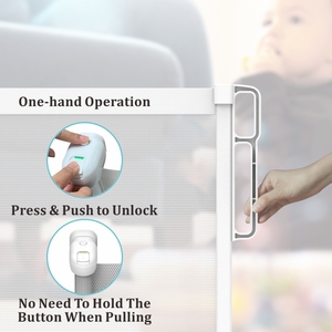 Prodigy SG018 Recente novo atacado metal retrátil bebê segurança porta portão - Product Image 3