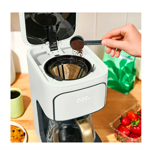 เครื่องชงกาแฟแบบหย<span class=keywords><strong>ด</strong></span> 12 ถ้วย พร้อมตั้งเวลาไ<span class=keywords><strong>ด</strong></span>้ 24 ชม. ระบบทำความสะอา<span class=keywords><strong>ด</strong></span>อัตโนมัติ รักษาความร้อนโ<span class=keywords><strong>ด</strong></span>ย <span class=keywords><strong>ด</strong></span>รูว์ แบร์รีมอร์ (สีขาว) สไตล์หรูหรา - Product Image 5