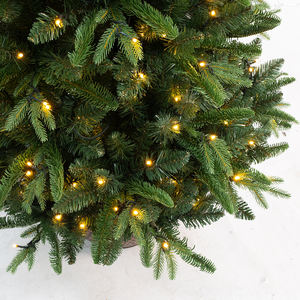 Arbre de Noël pré-éclairé en <span class=keywords><strong>pot</strong></span> floqué <span class=keywords><strong>sapin</strong></span> arctique crayon artificiel vert artificiel 36 "D X 36" W X 72 "H arbres de Noël en polyvinyle - Product Image 4