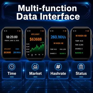 <span class=keywords><strong>Montre</strong></span> de suivi d'activité pour mineurs de Bitcoin - Surveillance en temps réel du statut des machines de minage ASIC - Miner Watch - Product Image 4