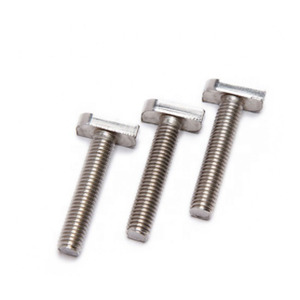 Vente en gros de tête en T en acier inoxydable M14 130mm écrou et liant en fer à cheval boulon Mptor Long pour poteau de lumière et écrou - Product Image 3