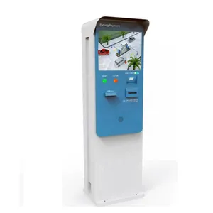 Equipo de autoservicio de Ticket automático multifuncional personalizado Tarjeta DE CRÉDITO Estacionamiento al aire libre Quiosco de pago