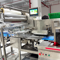 Machine d'emballage électrique pour emballages de type coussin pour empanadas, pour aliments surgelés