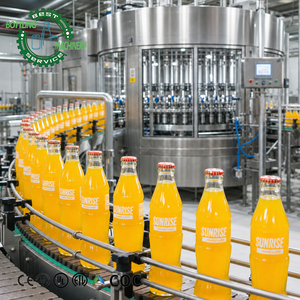 Machine de remplissage de sodas gazeux isobare à contre-pression pour remplissage uniforme, fabriquée par un fabricant expérimenté, pour usine de boissons complète - Product Image 1