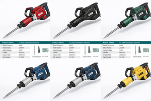 <span class=keywords><strong>Martillo</strong></span> <span class=keywords><strong>Demoledor</strong></span> Eléctrico de 30 mm y 1750 W - Product Image 6