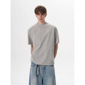 Camiseta de Manga Corta para Hombre, Diseño Desestructurado con Cuentas y Estilo Patchwork, Corte Holgado y Casual para Verano, Top EL Flashing - Product Image 6