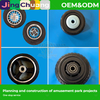 Accesorios para coches de choque: Motor cuadrado luminoso para coches de recreo infantiles, controlador, cargador para puestos de mercado nocturno