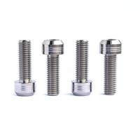 Baut Titanium GR5 M6 M8 M10 Laris Manis, Baut Kepala Silinder Hex Socket Harga Pabrik, Sekrup Allen Kepala Cap