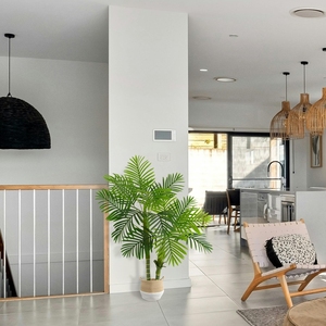 Bossion - Planta Artificial de Plástico al por Mayor para Decoración de Jardín Interior y Exterior, Palmera Artificial - Product Image 4