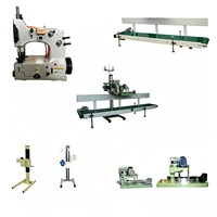 Machine à coudre pour sacs filtrants, haute vitesse 6-12m/min avec moteur pour sacs en plastique