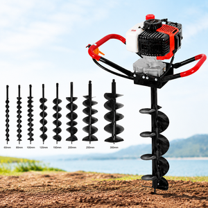 Taladro de tierra para perforación de hielo y plantación de árboles, de 2 tiempos, a gasolina, de alta calidad, con certificación CE, precio económico, para jardín - Product Image 3