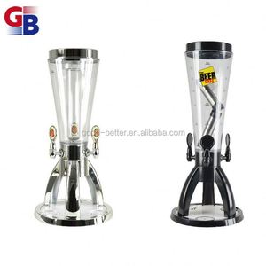 Dispensador de torre de cerveza de forma económica <span class=keywords><strong>y</strong></span> exquisita de productos de banquete GB Hot con tres grifos - Product Image 1