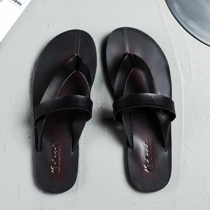 Men's <b>Flip</b> <b>Flops</b> Sandals Zoris <b>Slippers</b> Outdoor Walking Hiking Beach Shoes Sport PU Leather Summer Flats Breathable Light Weight - Product Image 5