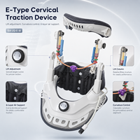 Système de traction cervicale portable BOAN, pompe électrique, support gonflable en plastique, certifié CE classe I, garantie 1 an, pour le bureau