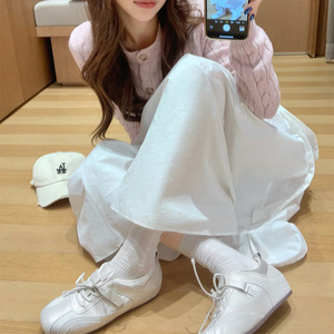 <span class=keywords><strong>Scarpe</strong></span> da Ballo per Ragazze con Tacco Nascosto 5cm, in Seta con Velcro, Comode <span class=keywords><strong>Scarpe</strong></span> Mary Jane per Danza, Produzione Diretta OEM Personalizzabile - Product Image 3