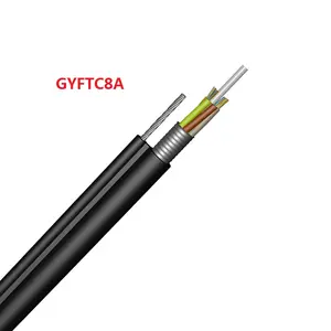 Miglior prezzo cavo a fibre ottiche autoportante figura 8 cavo a fibre ottiche corazzato gytc8a da esterno