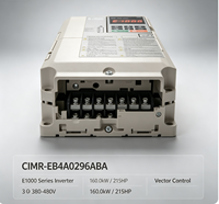 Variador de Frecuencia (VFD) CIMR-EB4A0296ABA de 160KW E1000 AC, Inversor de 3 Fases 400V IP20, Sistema de Ahorro de Energía para Automatización Industrial y Circulación de Agua