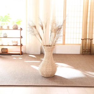 Macetero de mimbre para flores secas, florero de mimbre alto - Product Image 6