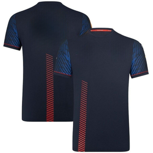 Completo Personalizzato in Poliestere per Motociclisti F1. <span class=keywords><strong>T</strong></span>-<span class=keywords><strong>shirt</strong></span> a maniche corte con scollo a O, traspirante, ad asciugatura rapida e anti-umidità - Product Image 5