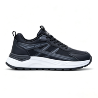Chaussures de course pour hommes 2026 / Amorti ondulé à semelle épaisse / Tige en maille à lacets / Légères / Vente directe usine OEM ODM