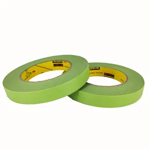 Hochleistungs-Autolackierband grüne Farbe Crepe-Plack-Verschleierung 3mm 233+