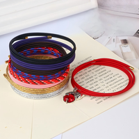 Collar Magnético 3D Ajustable Multicolor con Cordón de Nylon y Terminales Metálicos de Acero Inoxidable 51cm 58cm