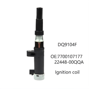 Bobine d'allumage 7700107177 22448-00QQA Compatible avec <span class=keywords><strong>Renault</strong></span> <span class=keywords><strong>Scénic</strong></span> et <span class=keywords><strong>Mégane</strong></span> DQ9104F Garantie de 2 ans Personnalisable - Product Image 1