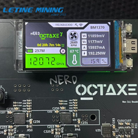 Nerdoctaxe Rev3 12T 240W SHA256 Plastique Bitcoin Solo Loterie Mineur Bitaxe Nerd Chanceux