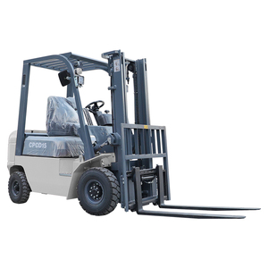 高品質2トン内燃式ディーゼルフォークリフト、倉庫用カウンターバランス式、パウストンブランド、2段マスト、低価格 - Product Image 4