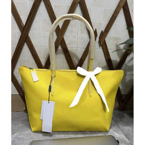 Grand Sac Fourre-Tout Cabas Croco Français Horizontal Grande Capacité Femme, Style Sac Boule pour l'Été et l'Automne, Sac à Bandoulière pour le Shopping - Product Image 6