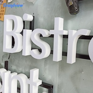 Lettres en relief 3D personnalisées rétroéclairées par LED, étanches, pour enseigne de magasin, boîte à lumière avec <span class=keywords><strong>nom</strong></span> de magasin - Product Image 6