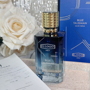 น้ำหอม Luxury LOOGON Blue Talisman Eau De Parfum สำหรับผู้ชาย กลิ่นไม้หอม ขนาดปกติ แบบสเปรย์ ติดทนนาน ดีไซน์เรขาคณิต - Product Image 4