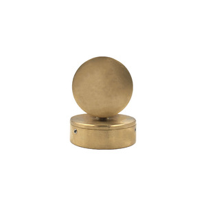 Lampade da parete impermeabili per esterni in ottone IP65 illuminazione verso il basso cortile corridoio faretti a testa singola - Product Image 5