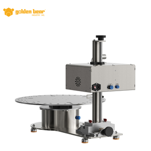 Automatic Desktop Honey Machine 5-1000g <b>Bottle</b> 10L/min Speed Viscous Liquid Turntable <b>bottle</b> filler - Product Image 4