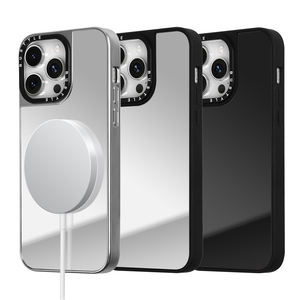 <span class=keywords><strong>Coque</strong></span> de téléphone personnalisée antichoc en TPU+PC de haute qualité avec dos miroir pour Apple <span class=keywords><strong>iPhone</strong></span> 15 16 17 Pro Max – Étui de protection pour maquillage - Product Image 3