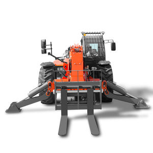 מפעל סין 4טון 18 מטר טלסקופי טלסקופי עם ארבעה גלגלים לנהוג מלגזה שטח קשה - Product Image 3