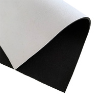 SBR Caoutchouc Sublimation Blanc Néoprène 5mm Noir Beige Blanc Matériel 130cm * 330cm 1mm-10mm Couleur Personnalisée 1mm-10mm