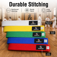 Vente en gros Ceintures d'arts martiaux Woosung Ceinture de karaté Ceintures de taekwondo